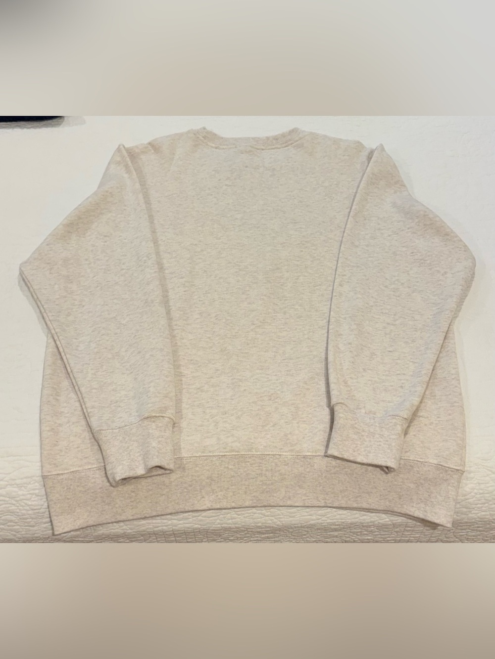 Burlebo “Buck” Crewneck Sweatshirt Mens XL Cream *** LIKE NEW CONDITION *** - Picture 4 of 6